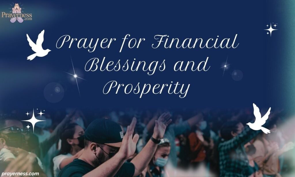 Prayer for Financial Blessings and Prosperity