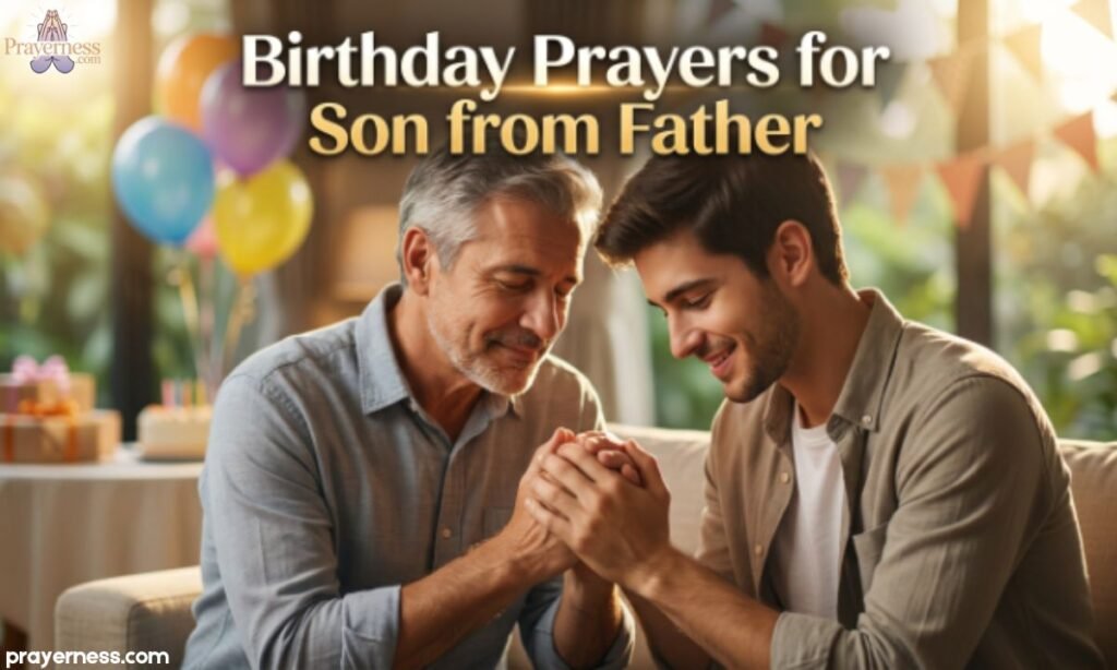 Birthday Prayers for Son from Father
