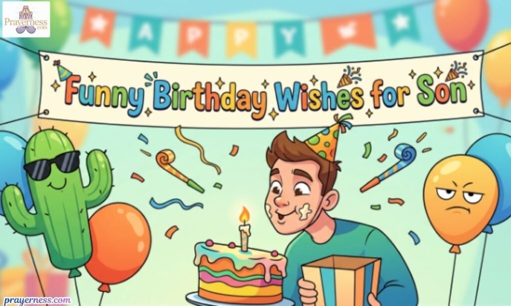 Funny Birthday Wishes for Son