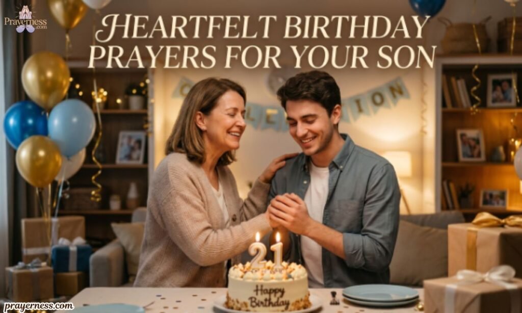 Heartfelt Birthday Prayers for Your Son