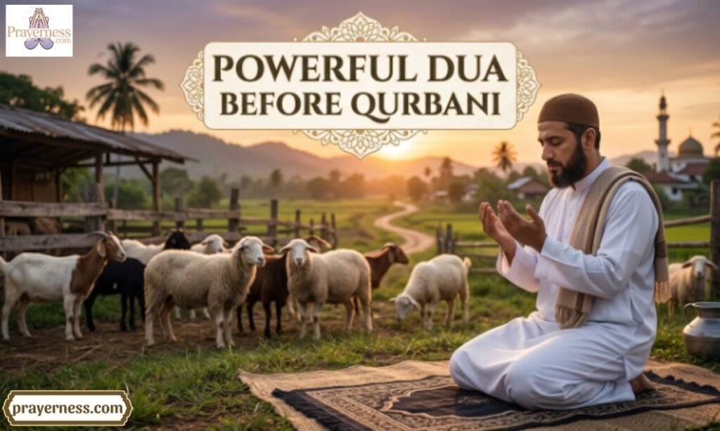 Powerful Dua Before Qurbani