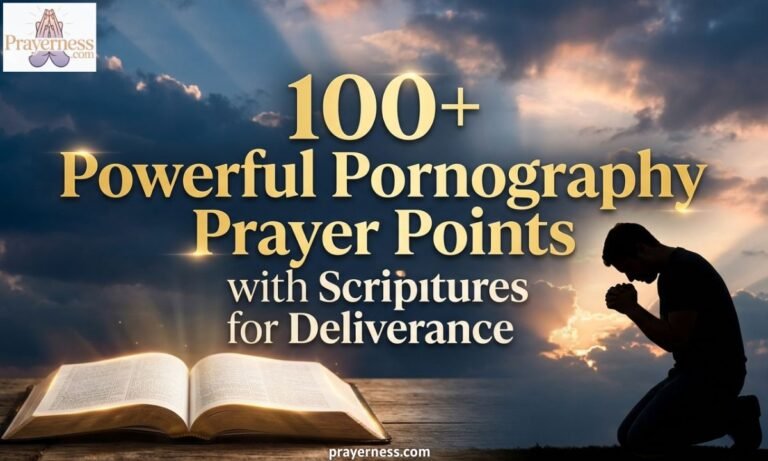 100+ Powerful Pornography Prayer Points with Scriptures for Deliverance