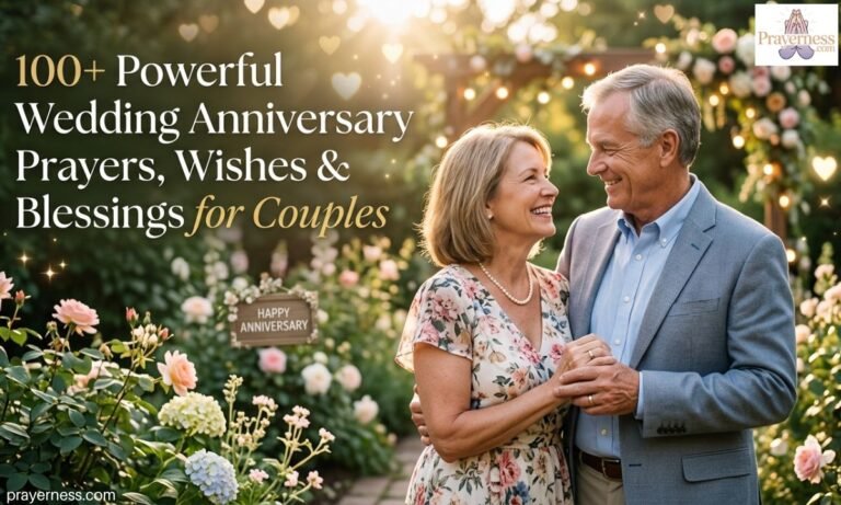 100+ Powerful Wedding Anniversary Prayers, Wishes & Blessings for Couples