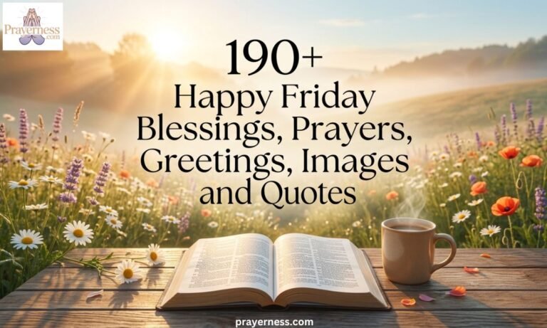 190+ Happy Friday Blessings, Prayers, Greetings, Images and Quotes