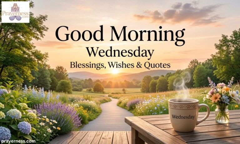 210+ Good Morning Wednesday Blessings, Wishes & Quotes