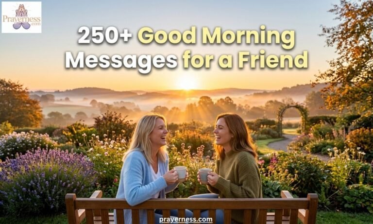250+ Good Morning Messages for a Friend