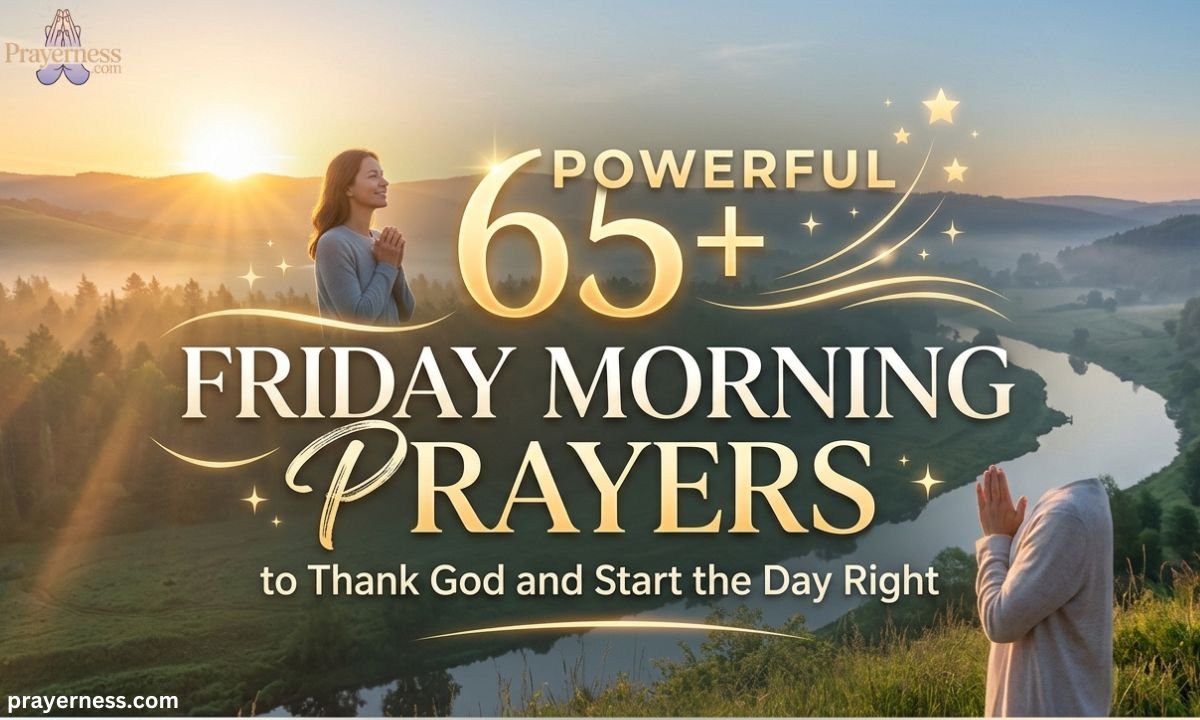 65+ Powerful Friday Morning Prayers to Thank God and Start the Day Right