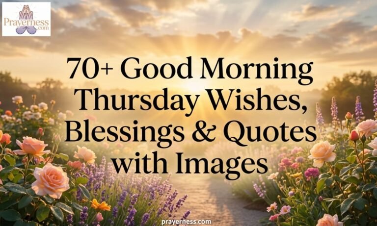 70+ Good Morning Thursday Wishes, Blessings & Quotes with Images