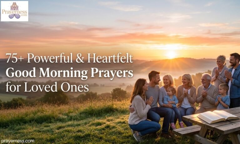 75+ Powerful & Heartfelt Good Morning Prayers for Loved Ones