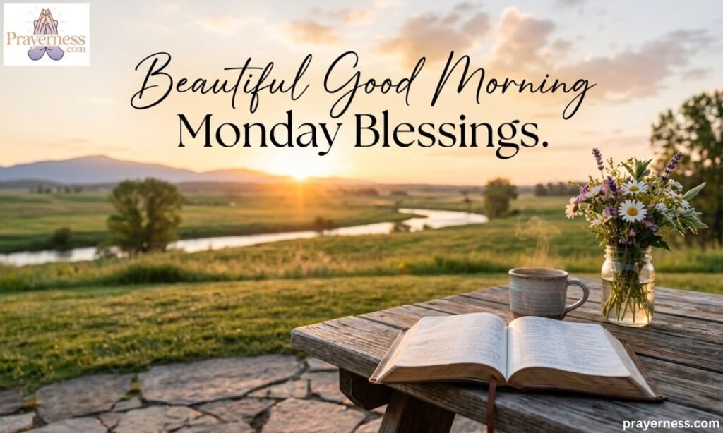 Beautiful Good Morning Monday Blessings