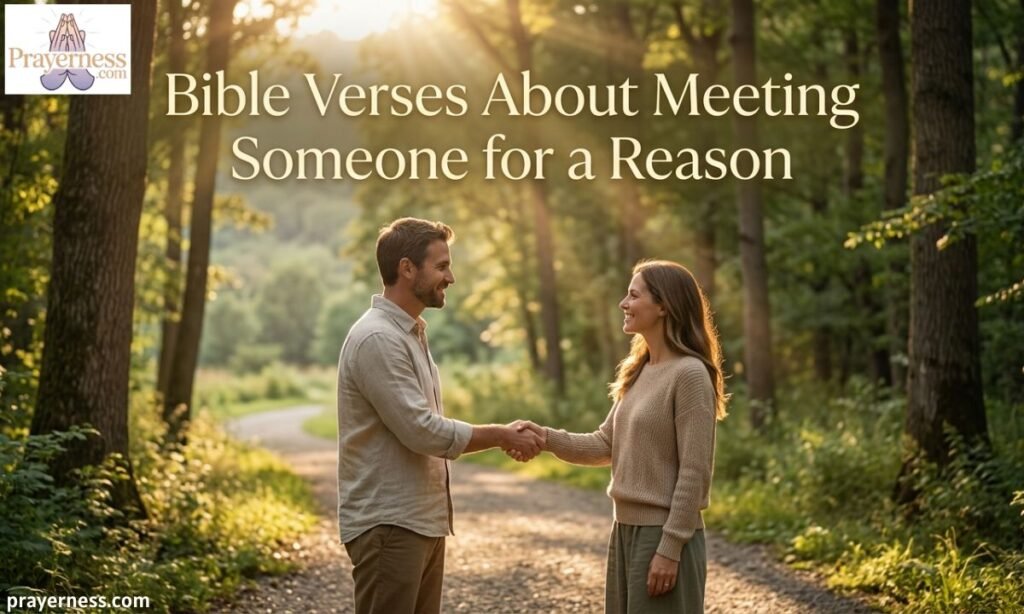 Bible Verses About Meeting Someone for a Reason