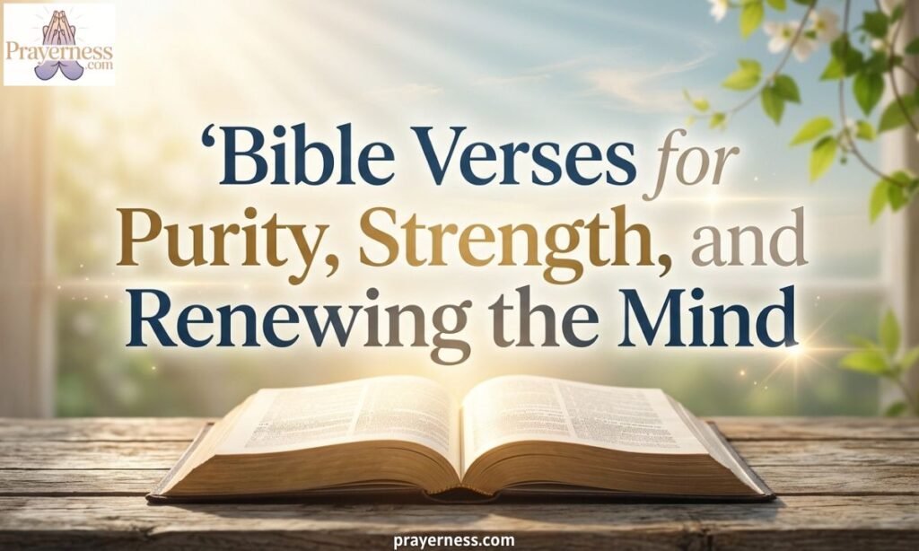Bible Verses for Purity, Strength, and Renewing the Mind