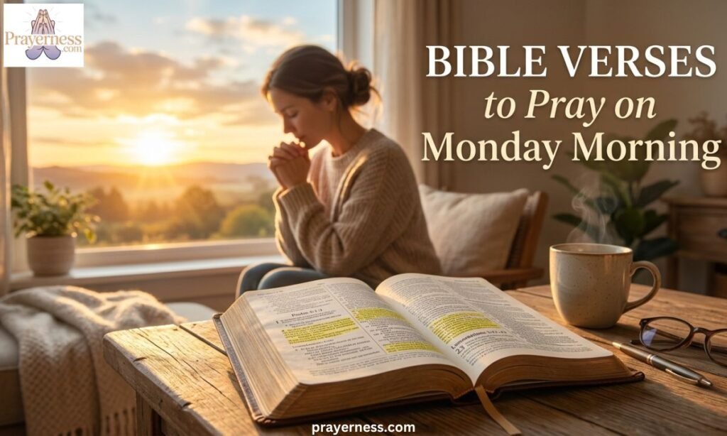 Bible Verses to Pray on Monday Morning
