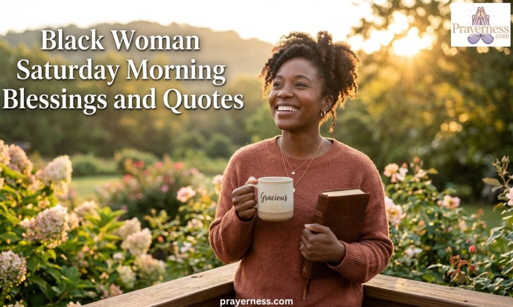 Black Woman Saturday Morning Blessings and Quotes