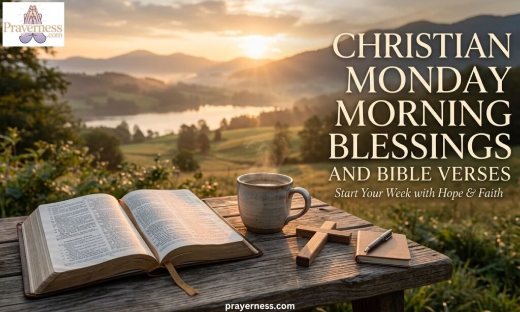 Christian Monday Morning Blessings and Bible Verses