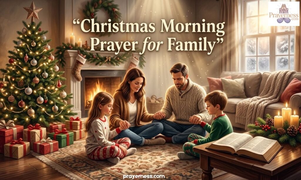 Christmas Morning Prayer for Family