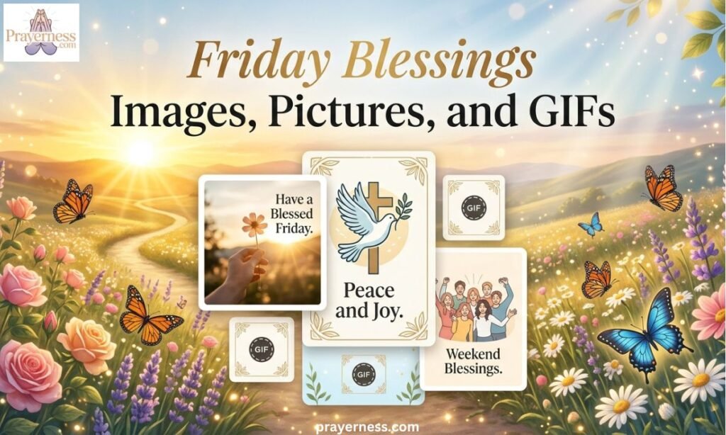 Friday Blessings Images, Pictures, and GIFs