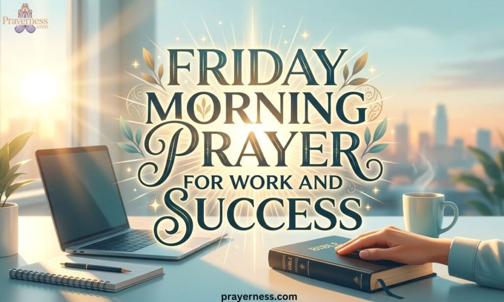 Friday Morning Prayer for Work and Success