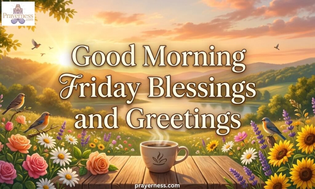 Good Morning Friday Blessings and Greetings