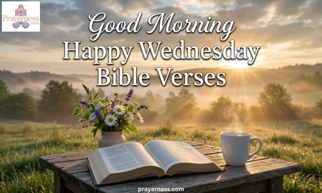 Good Morning Happy Wednesday Bible Verses