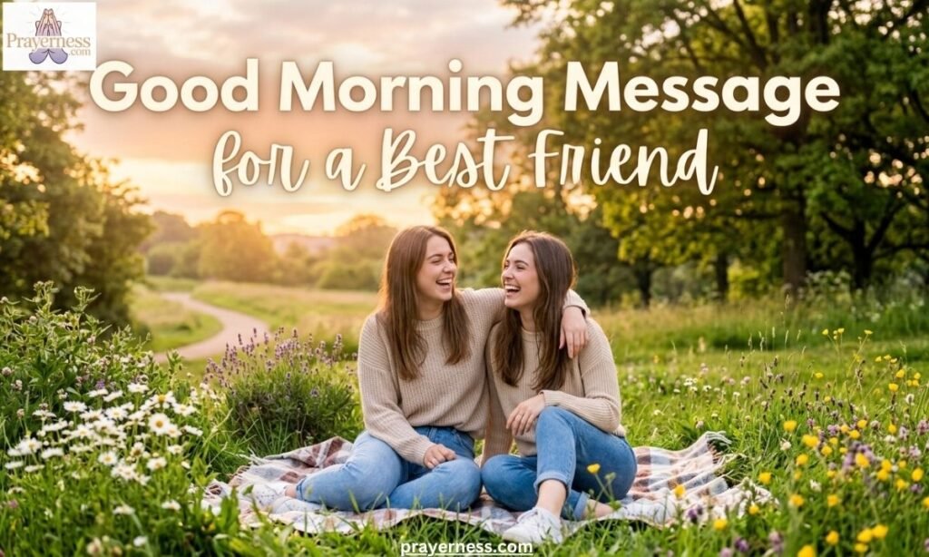 Good Morning Message for a Best Friend