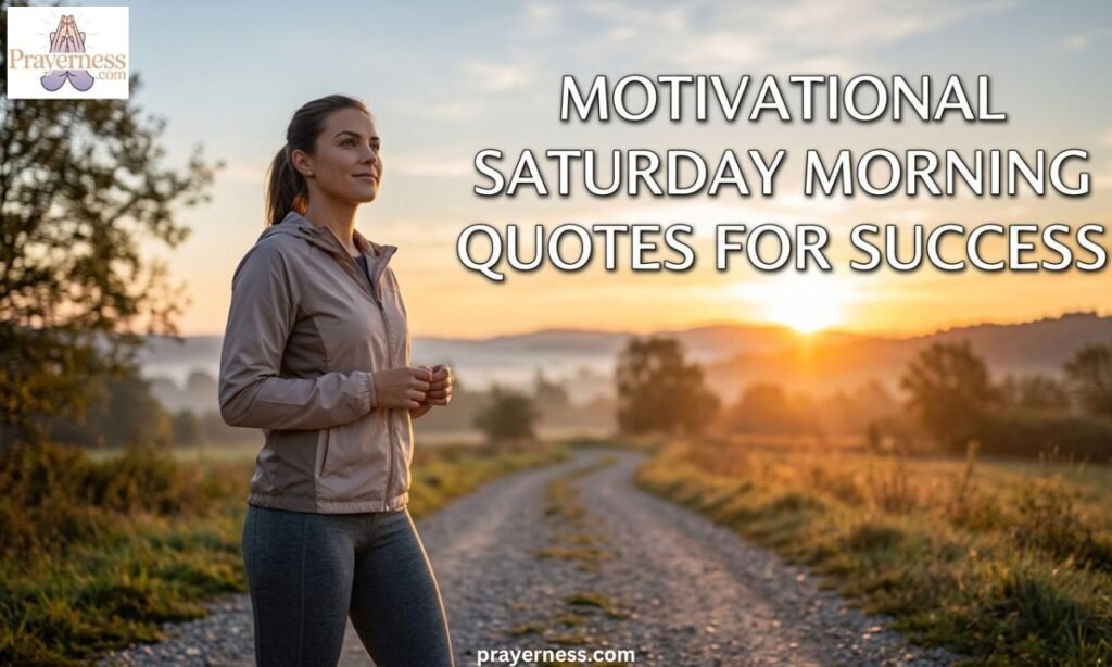 Motivational Saturday Morning Quotes for Success