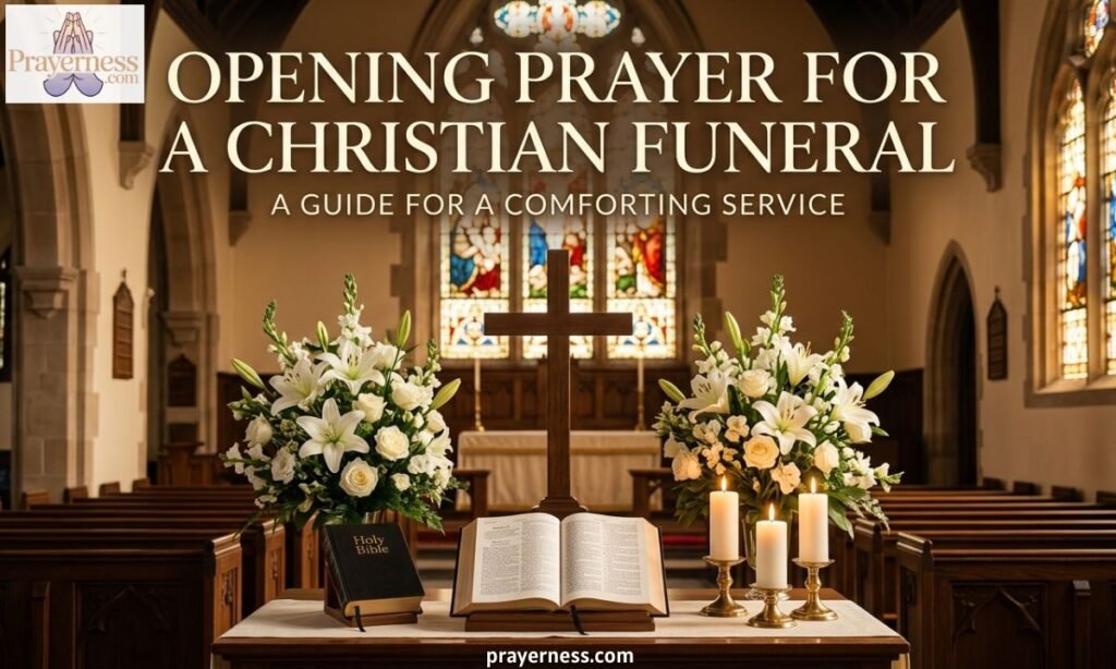 Opening Prayer for a Christian Funeral