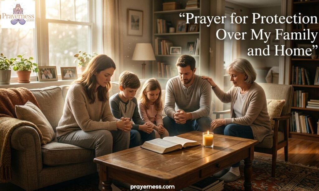 Prayer for Protection Over My Family and Home