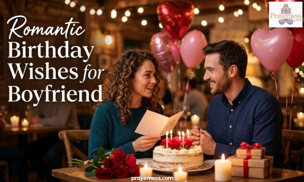 Romantic Birthday Wishes for Boyfriend