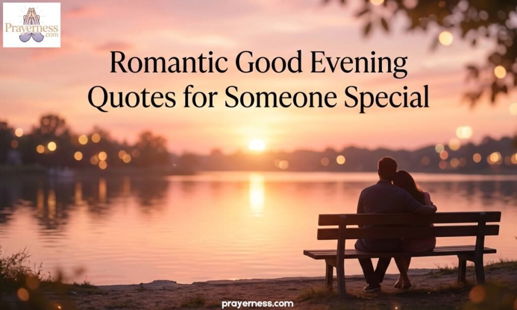 Romantic Good Evening Quotes for Someone Special