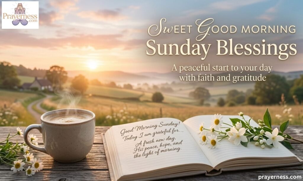 Sweet Good Morning Sunday Blessings