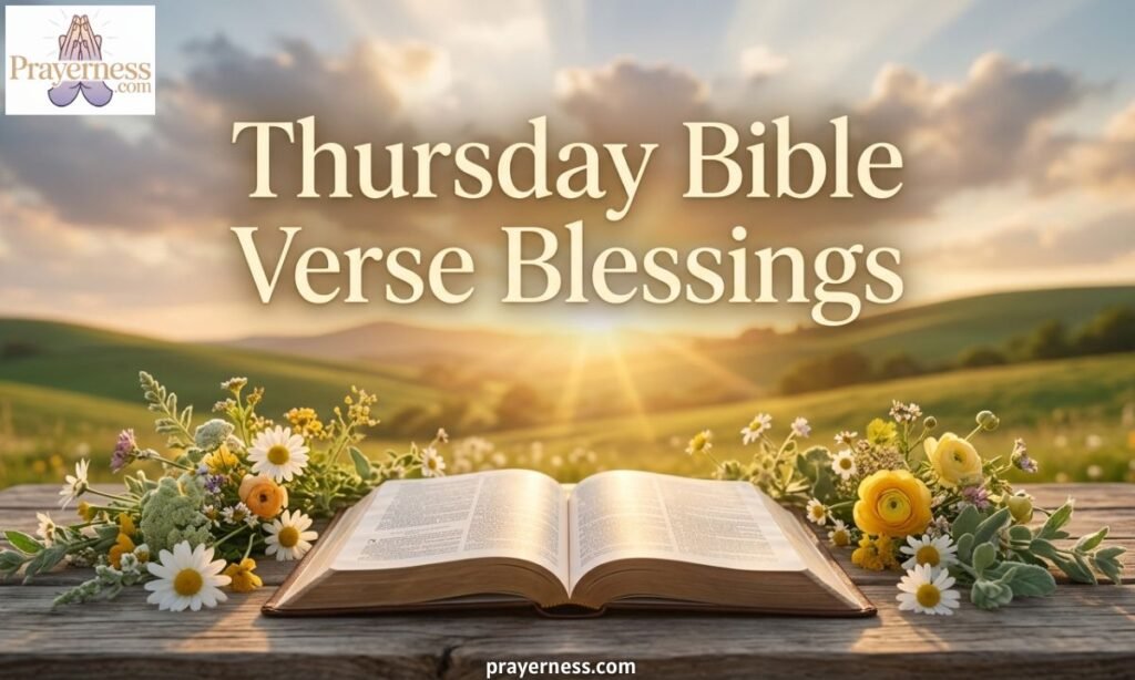 Thursday Bible Verse Blessings
