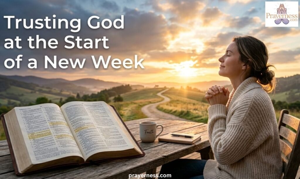 Trusting God at the Start of a New Week