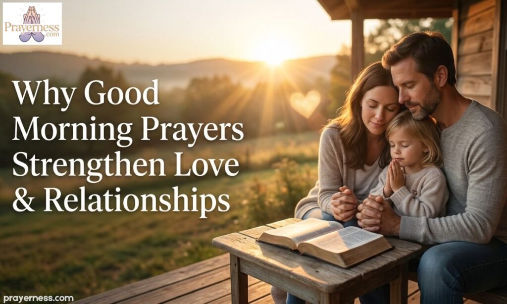 Why Good Morning Prayers Strengthen Love & Relationships