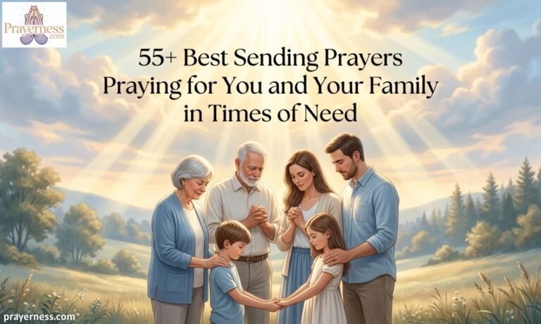 55+ Best Sending Prayers Praying for You and Your Family in Times of Need