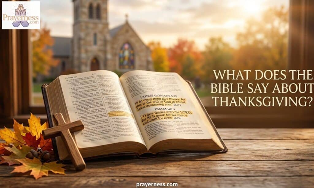 What Does the Bible Say About Thanksgiving