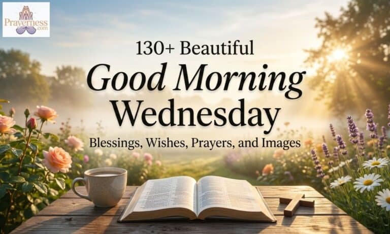 130+ Beautiful Good Morning Wednesday Blessings, Wishes, Prayers, and Images
