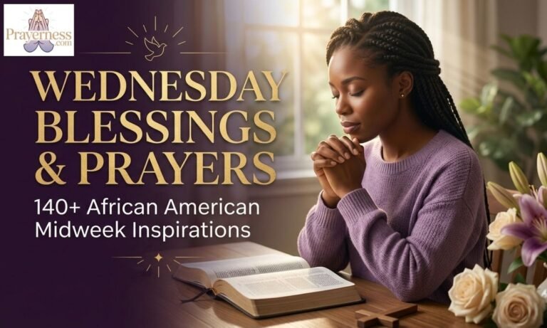 140+ African American Wednesday Blessings, Prayers, and Images for Midweek Inspiration