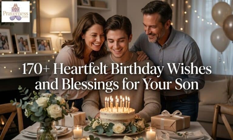 170+ Heartfelt Birthday Wishes and Blessings for Your Son