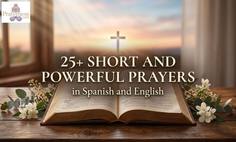 25+ Short and Powerful Prayers in Spanish and English