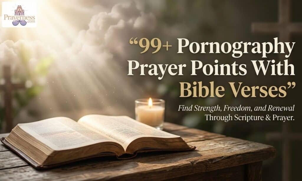 99+ Pornography Prayer Points With Bible Verses