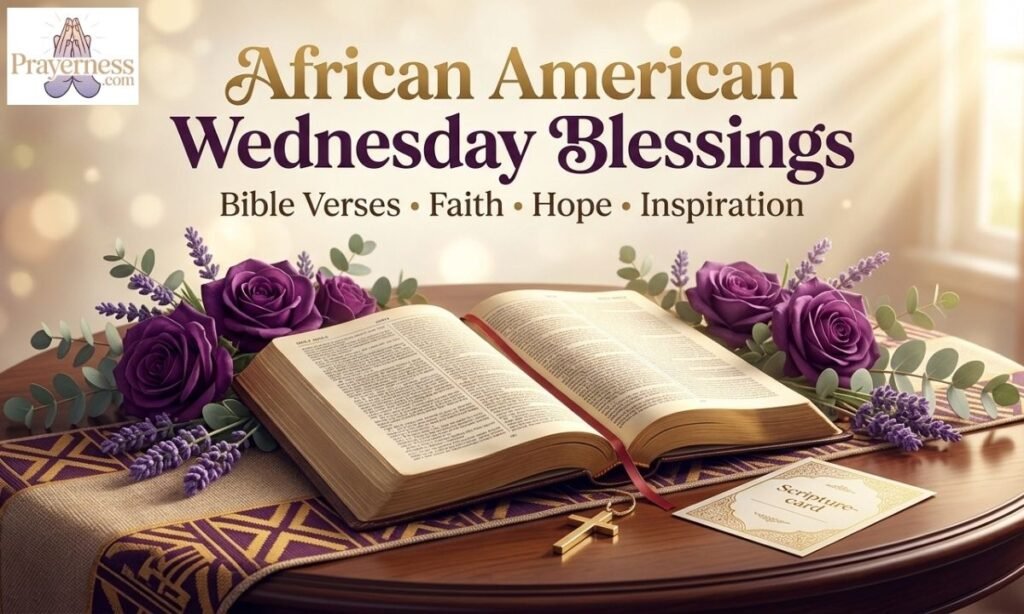 African American Wednesday Blessings Bible Verses