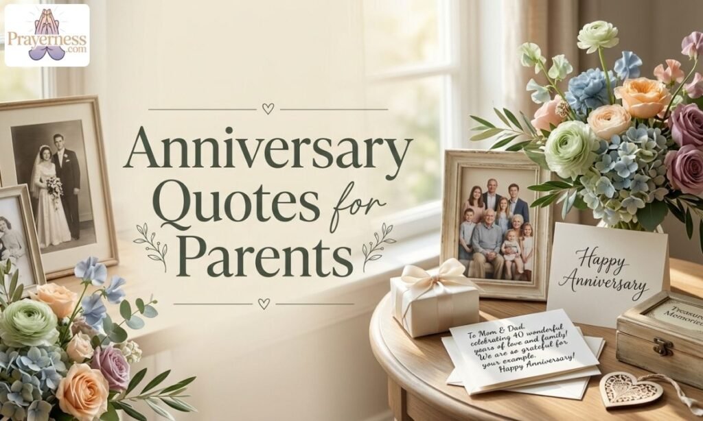 Anniversary Quotes for Parents