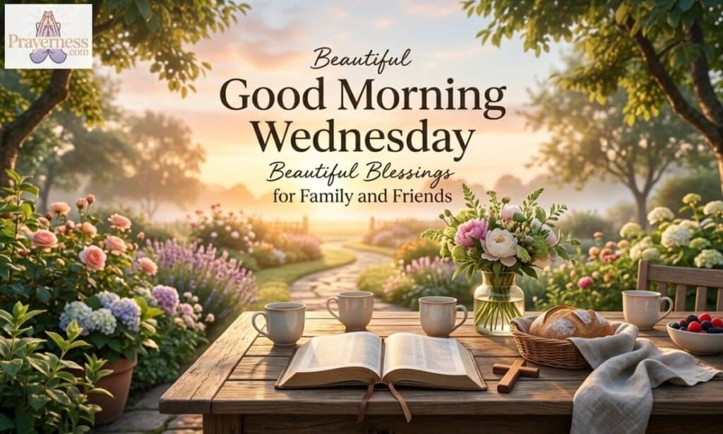 Beautiful, Good Morning, Wednesday, Blessings for Family and Friends