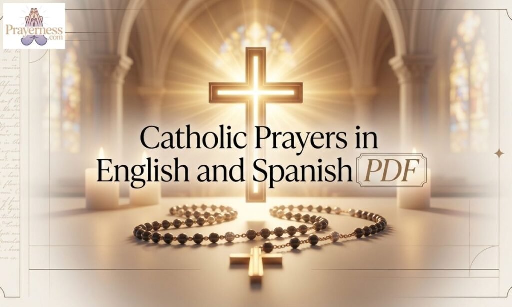 Catholic Prayers in English and Spanish PDF