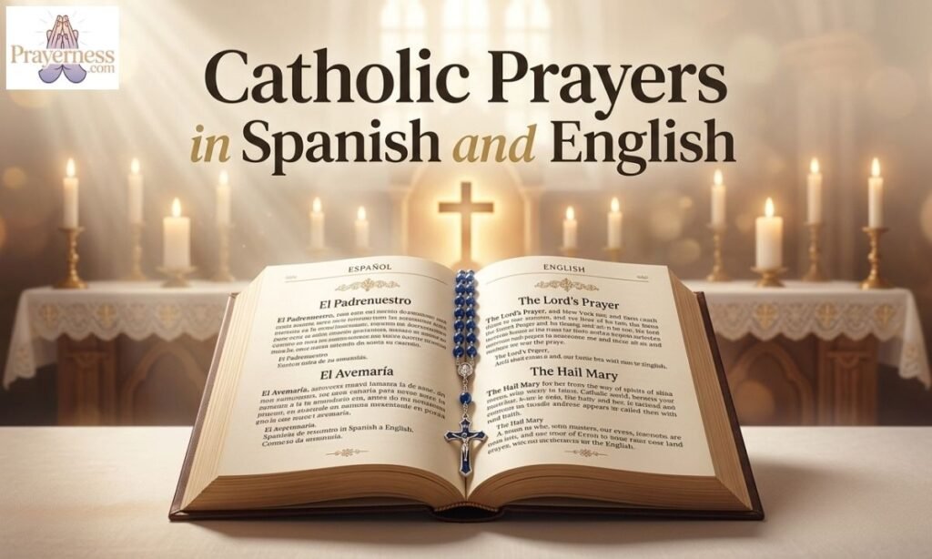 Catholic Prayers in Spanish and English