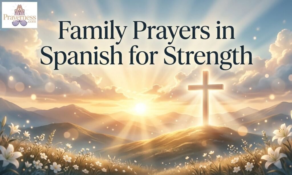 Family Prayers in Spanish for Strength