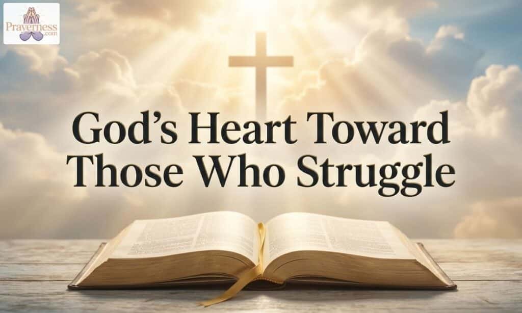 Gods Heart Toward Those Who Struggle
