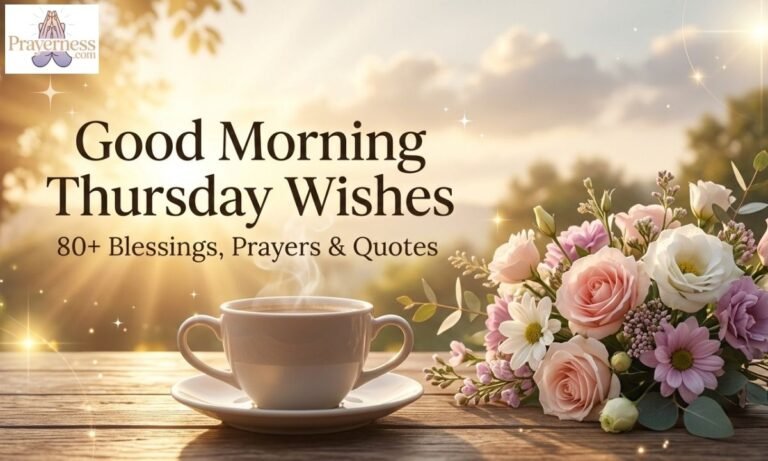 Good Morning Thursday Wishes 80+ Blessings, Prayers & Quotes