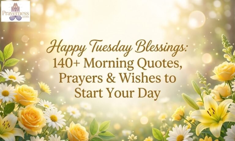 Happy Tuesday Blessings 140+ Morning Quotes, Prayers & Wishes to Start Your Day
